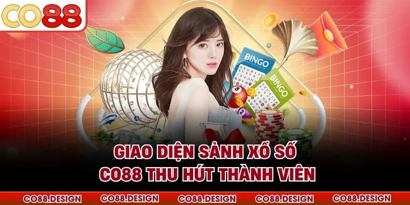 Xổ Số CO88 - Giao Diện Rõ Ràng, Chi Trả Tức Thì Trong 2026 2 Giao diện sảnh xổ số CO88 thu hút thành viên